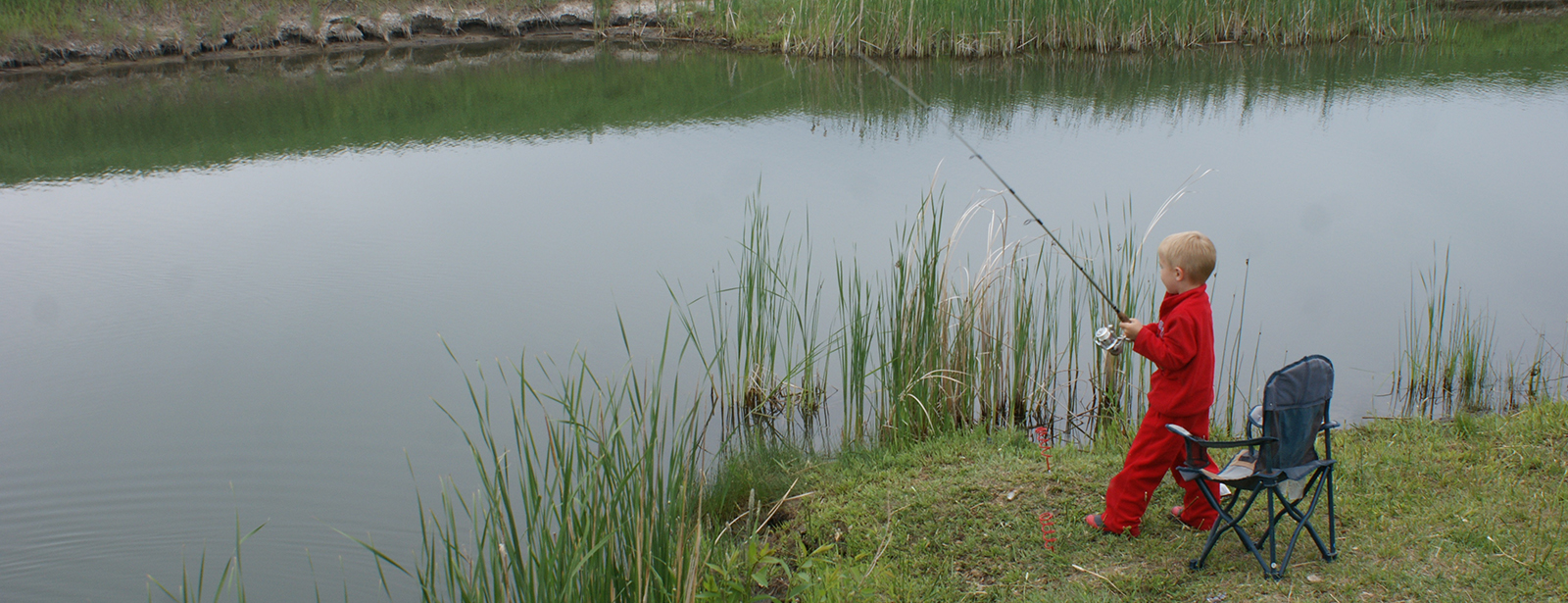 Gavin at The Owls Pond Fishing